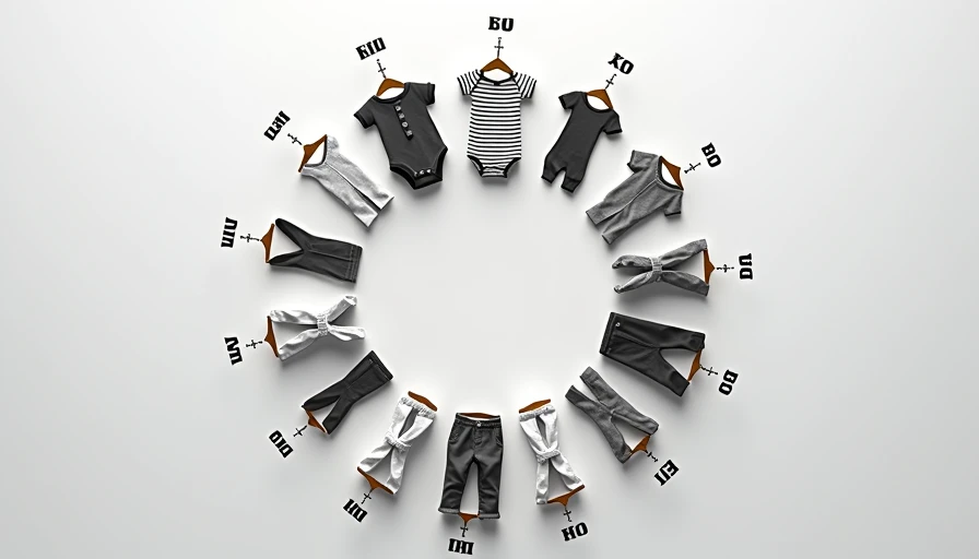 Illustration for newborn size clothes