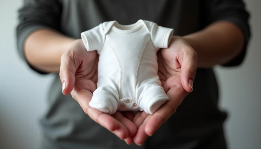 Visual context for newborn size clothes