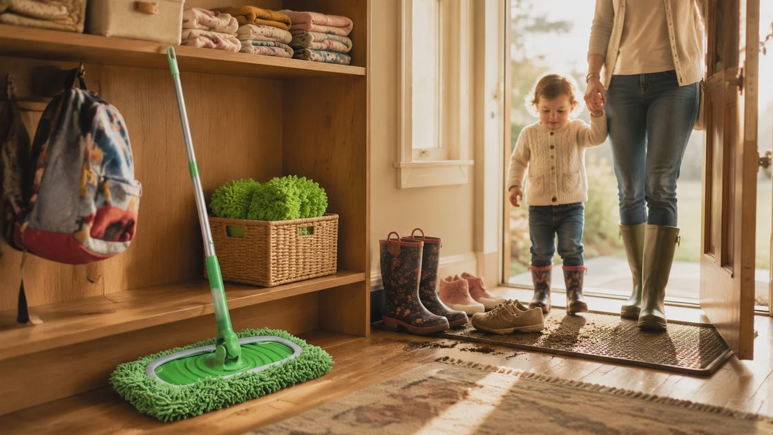 When Muddy Boots and Milk Spills Meet: A Parent's Guide to Effortless Floor Cleanup