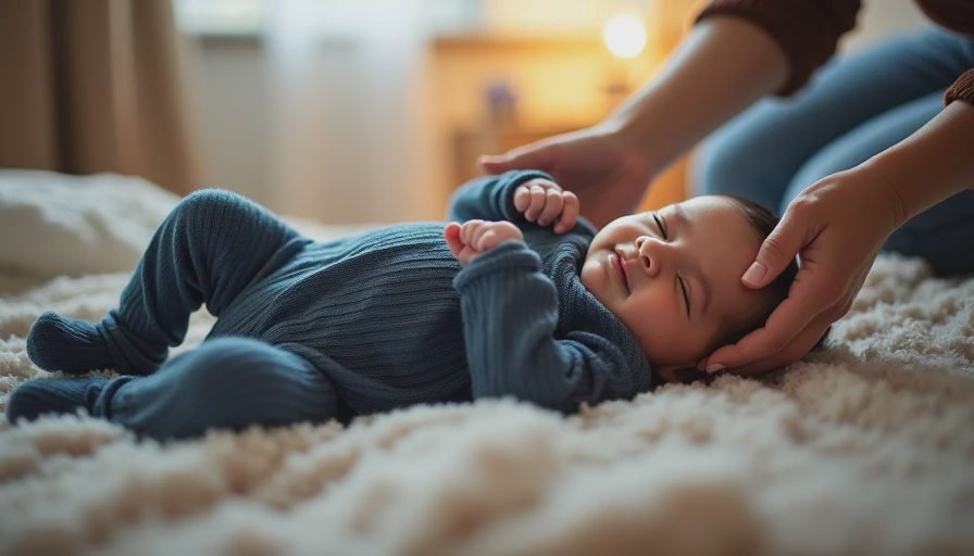 Illustration for cute newborn outfits
