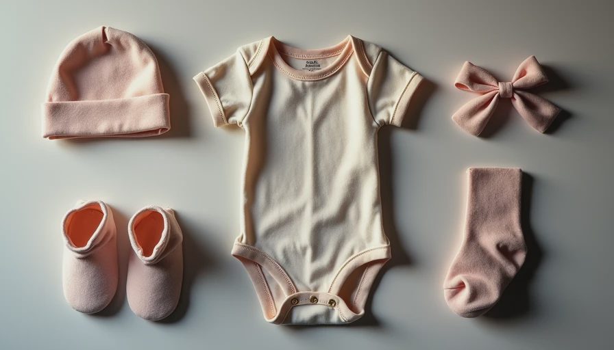 Visual context for pictures of newborn clothes